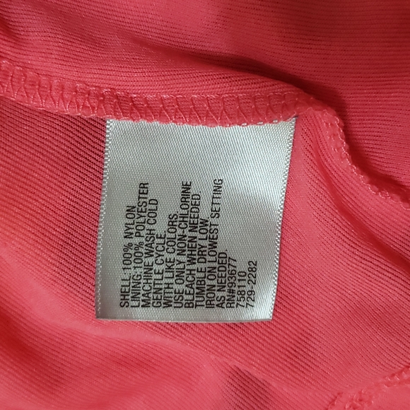 Worthington - Pink & Orange Top - Ladies Petite Large - Picture 9 of 12